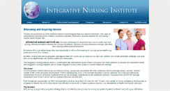 Desktop Screenshot of integrativenursinginstitute.org