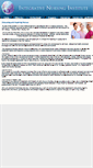 Mobile Screenshot of integrativenursinginstitute.org